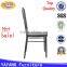 stacking cheap price restaurant furniture light black steel chiavari dining party chairs for sale
