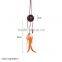Handmade Wholesale Unique Oxhead Design Leather Wooden Beads Feather Indian Dream Catcher Necklace
