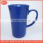 promotion new design ceramic coffee travel mug stoneware tea or beer mug accepte custom design printed decal with handle