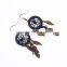 Yiwu Wholesale India Handmade Fashion Small Multicolored Dream Catcher Gold Jewelry Earrings In Zinc Alloy Jewelry