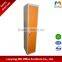 Cheap customized modern metal single door steel wardrobe locker cabinet