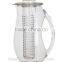 2015 new products fruit infusion pitcher/water infuser pitcher/ fruit infused pitcher