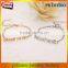 Newly Quality Fashion Best Friends Gift Bracelet Black Gold Silver Plated Fine Jewelery