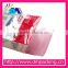 transparent clear PVC box with color printing for packing