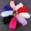 Many colors faux Fox Tail bag charm/keychian