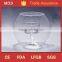 Decoration double wall murano glass candle holder supplier