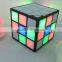 The gift MiniRubik's Cube Shape Carton Wireless Portable Bluetooth Speaker with LED Flash Light