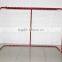 Street portable hockey goal indoor with shooting target