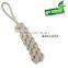ECO-friendly go green for pets jute-cotton with rope toys handle