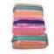 Professional Colorful Round Pearl Grail PVC Vinyl Makeup Case with Zipper