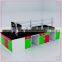 modern design laboratory table with epoxy resin worktop