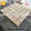 ivory Grey limestone square mosaic beige color chip size 47*47mm
