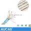 New Arrival 305m Twisted Pair Shielded Cat6 Cable Solid 24awg 0.58mm Copper Cable