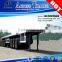 ISO,CCC Certification and Semi-Trailer Type superlink flat deck trailer/ 40ft flatbed tandem interlink semi trailer for sale