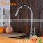 304 stainless steel single Lever handle goose neck kitchen water faucets