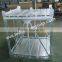 Foldable carbon steel pallet/heavy duty pallet/Storage & transportation pallet with wheels