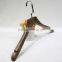 Durable vintage wooden clothes hanger