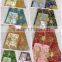 CL14-223 3D Flower design fabric with gold thread french net lace for women making dress tulle lace fabric