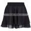 C2322 kids chiffon ballet skirt wholesale girls 2layers long chiffon skirt for ballet dance skirt