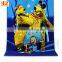 High Quality microfiber cartoon Characters printed beach towel cheap wholesale