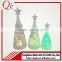 white glass christmas tree with different size and good quality