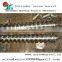 Conical twin PVC sheet screw barrel for extrusion line in store