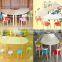 New modern design kindergarten desks and chairs kids study table furniture school