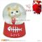 Adorable Cat LOVE Gifts Resin Snow Globe
