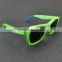 Sunglasses fake designer green frame with black polarized lens skateboard sun glasses