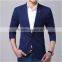 Men grey blazer jacket simple style blazer                        
                                                Quality Choice