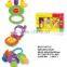 Animal Bird Mobile Phone Keys Shape High Quality Popular Plastic Baby Rattle Set Baby toys