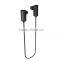 High stereo sports wireless black bluetooth earphone