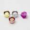 Wholesale unique 5ml nail polish bottle manufacturer with shiny flower cap, dry nail polish bottle