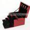2015 Foldable Handmade Red Leather Jewelry Storage Box