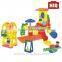 plastic kids intellect connecting big blocks toys set