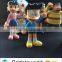 7pcs/set doraemon plastic toy