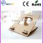 Real Wood Material high quality wooden stander for Pad