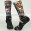 elite custom sublimation socks Digital printing socks Custom Design socks