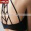 Custom Design Wholesale Backless Crop Top Organic Yoga Clothing For Women Sports Bra