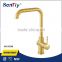 Bathroom accessories gold plated retro kitchen faucet 85208