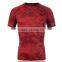 New Arrival Casual Mens compressed t-shirt polyester Camo Breathable Quick Dry T-shirt