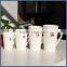 Bulk sale glossy white 8oz ceramic starbucks coffee cup