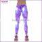 Spandex Yoga Pants Wholesale Flag Printed Custom Design Running Tights