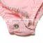 China supplier rompers for baby girl custon funny baby pink rompers cotton with lace