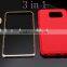 Fashion motomo cover case for S7 S7 edge Motomo Hybrid Silicon TPU 3 In 1 Brushed Tough Back Covers Shell for s7