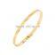 Memories Bangles With Customize Design Word 'JUST KEEP SWIMMING' With 4mm/7mm Width