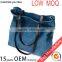 Custom lady Tote Handbags with leather handle