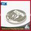 Best selling laser logo soft cloisonne supermarket trolley coin token