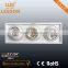 Bridgelux COB 2x18W led rectangular down light,165*335mm cut out