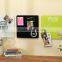 multifunctional with square glass magnets magnetic tempered glass memo board
